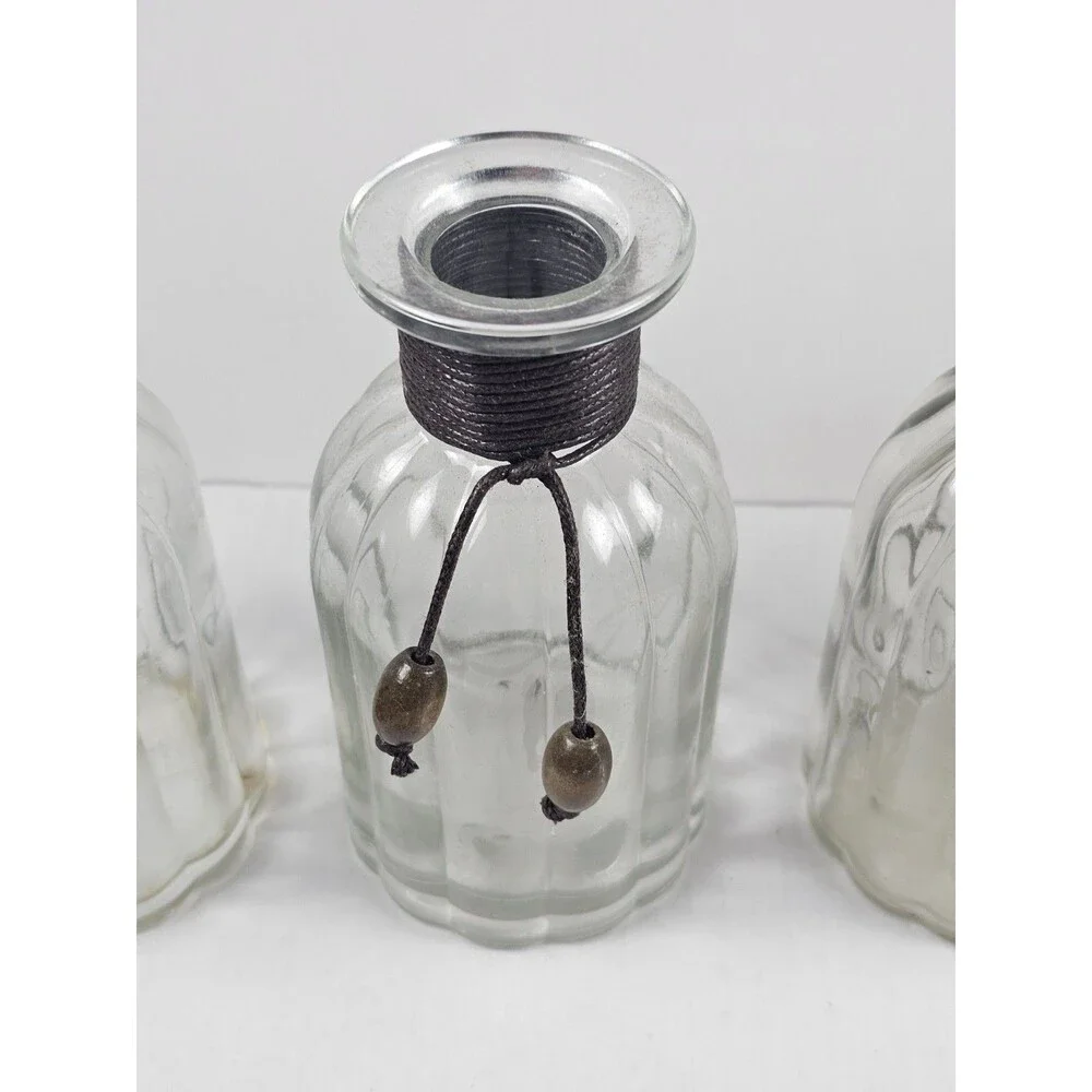 Glass Candle Holder Decorative Bottles Pier 1 Imports Set of Five